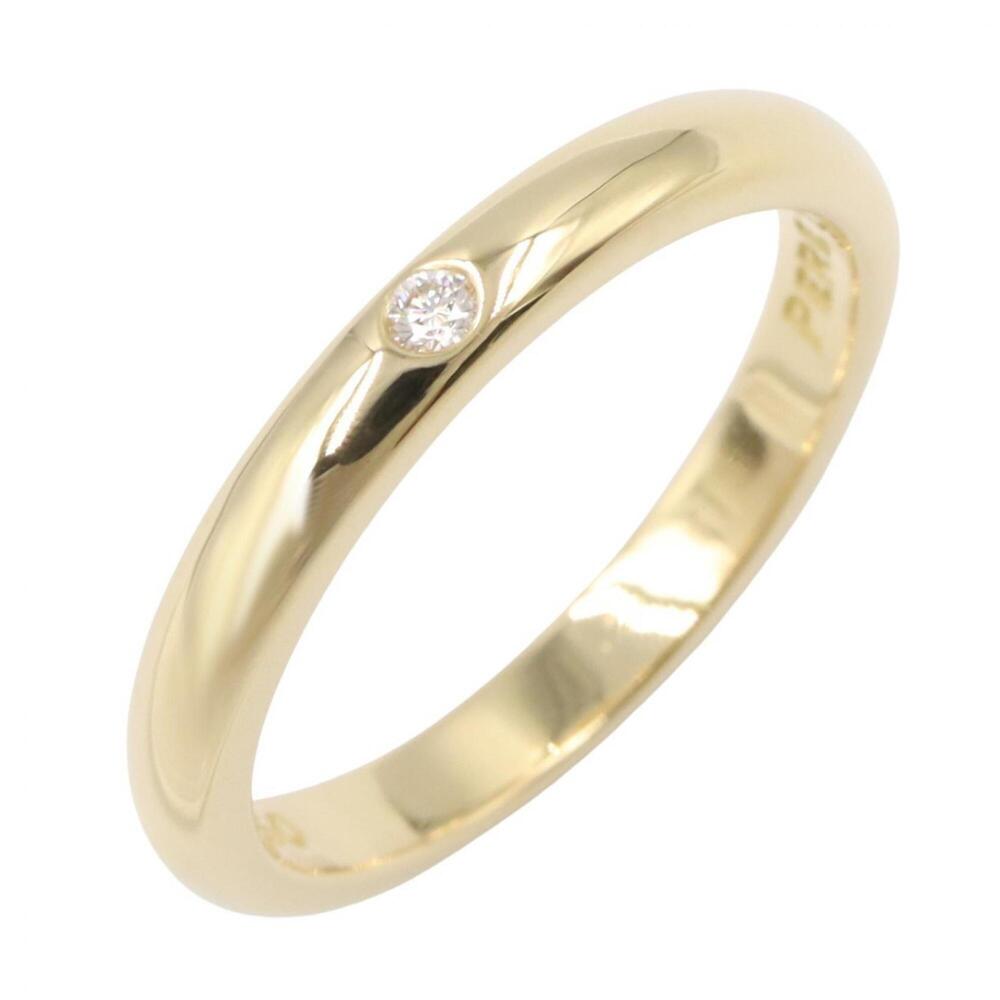 Tiffany & Co. Stacking Band 1PD Ring, 18K (Yellow Gold), Diamond, Women's, Go...